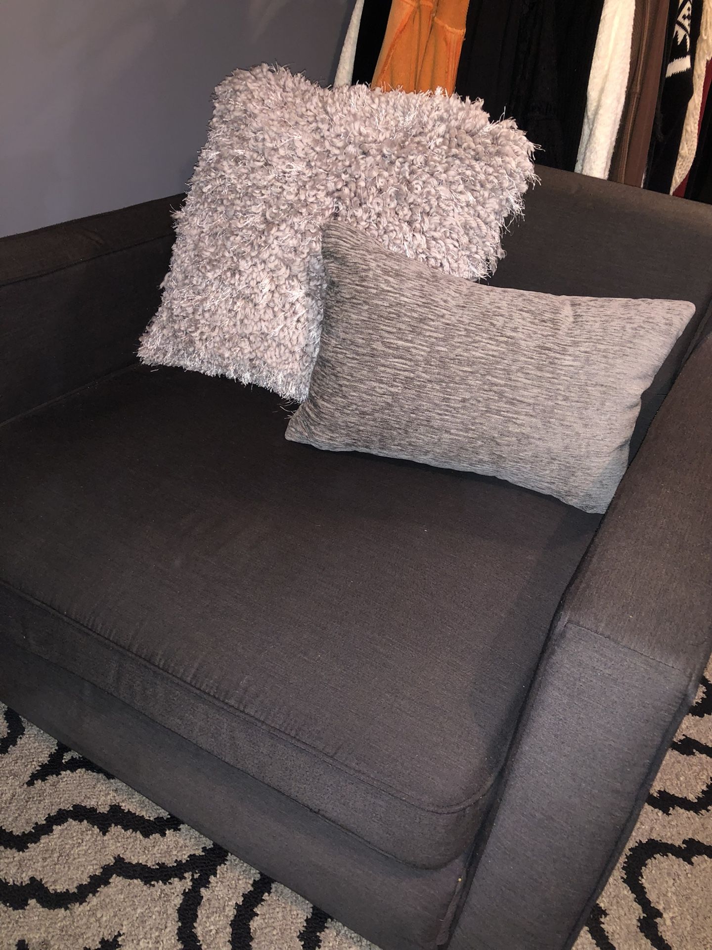 Gray Folding Chair
