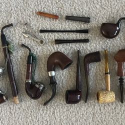 Vintage Tobacco Pipe Collection