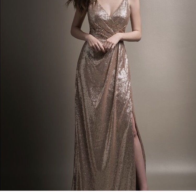 Gold sequin dress size 12