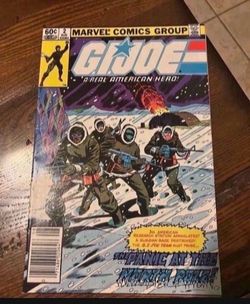 Bronze Age (1982) GI Joe #2 Comic book Low print