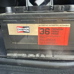 Champion Car Battery ( Great Condition)