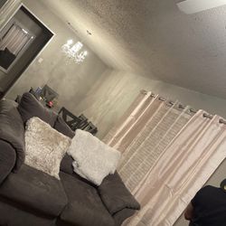 Grey Couch & Loveseat 