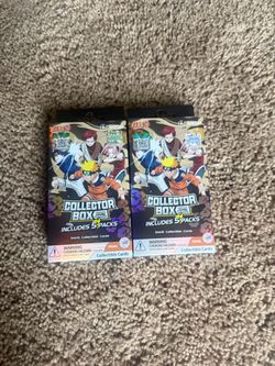 Naruto Kayou Collector Box Earth Scroll Pearl Edition – 5 Packs Sealed (x2 available)