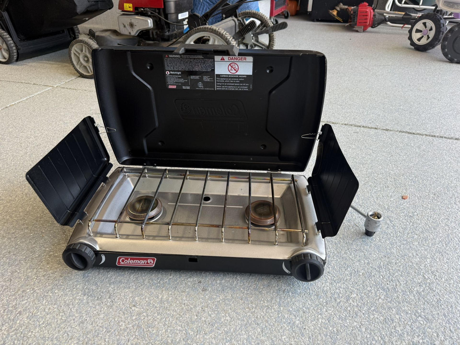 Coleman camping stove
