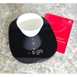 Zwilling Digital Rechargeable Kitchen Food Scale - Black