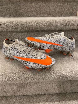 Size 13 Cristiano Ronaldo Nike Cleats Soccer Nike Mercurial Vapor Elite CR7 FG Safari Football Soccer Cleats Limited CR7