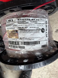 16 gauge 2 conductor fire alarm cable 1(contact info removed)ft available