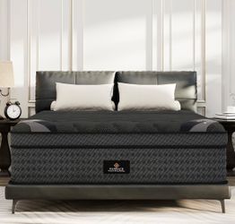 Brand new in box king luxury hybrid cooling gel mattress bed