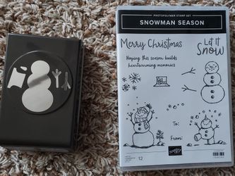 StampinUp! Snowman Season and Punch