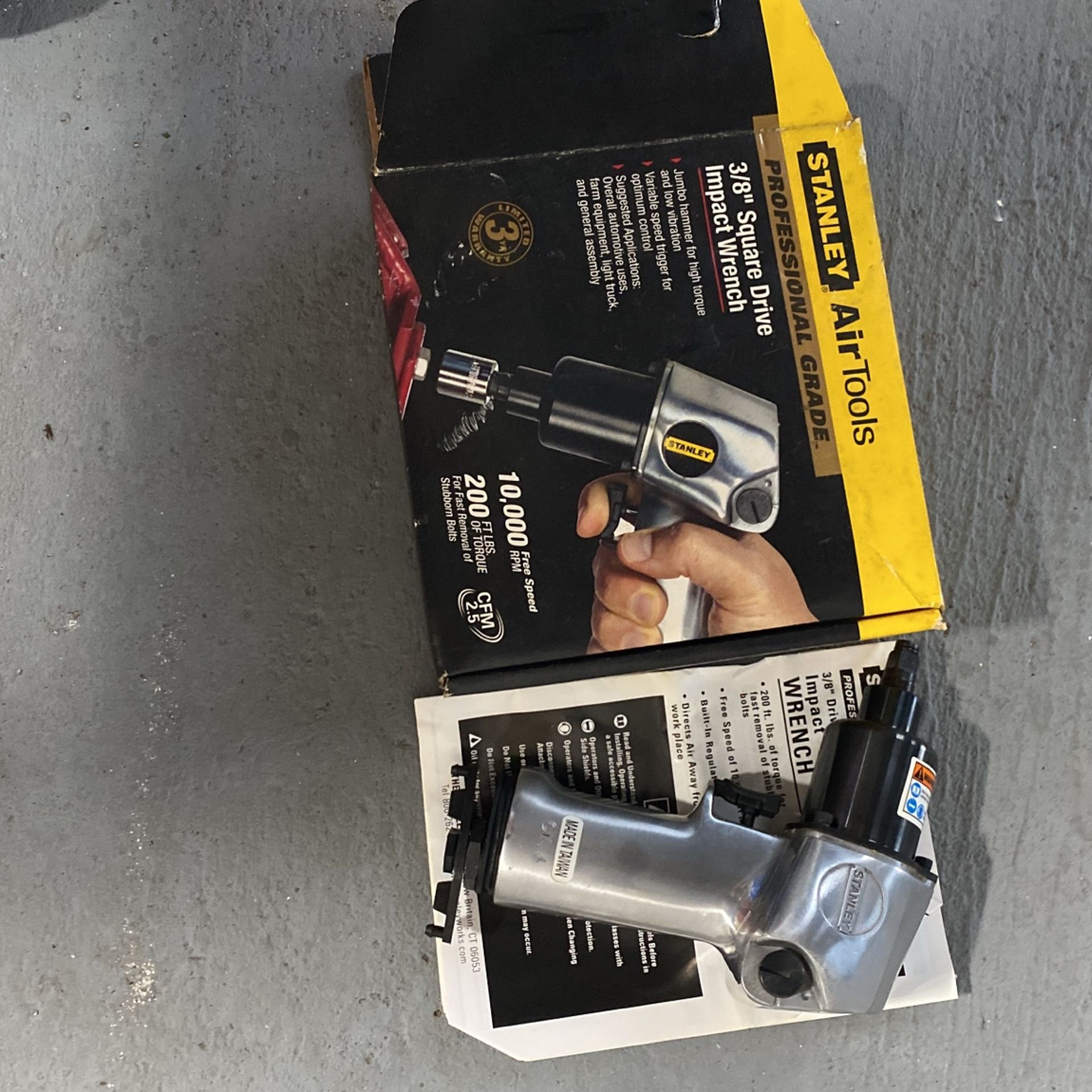 Stanley 3/8 Air gun