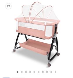 Pink bassinet
