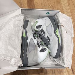 Nike Jordan 5 Green Bean Size 8 