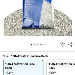 15lb Cat Litter