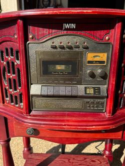 Record player cassette and cd player