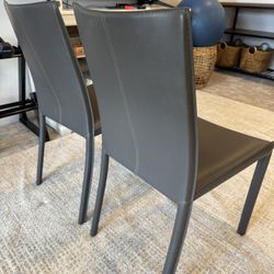leather chairs 