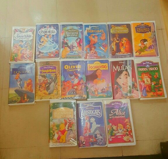 Disney VHS masterpiece collection