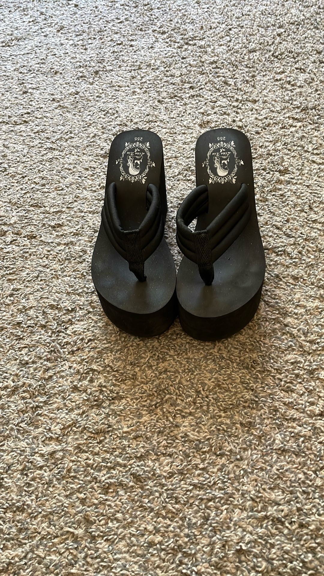 Liam Xiu Platform Wedge Flip flop 