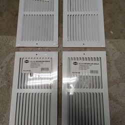 (4×) 12×6 Return Air Grilles