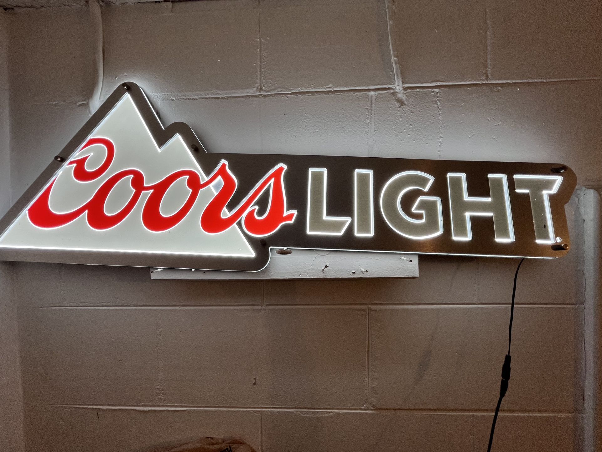 Coors Light Sign