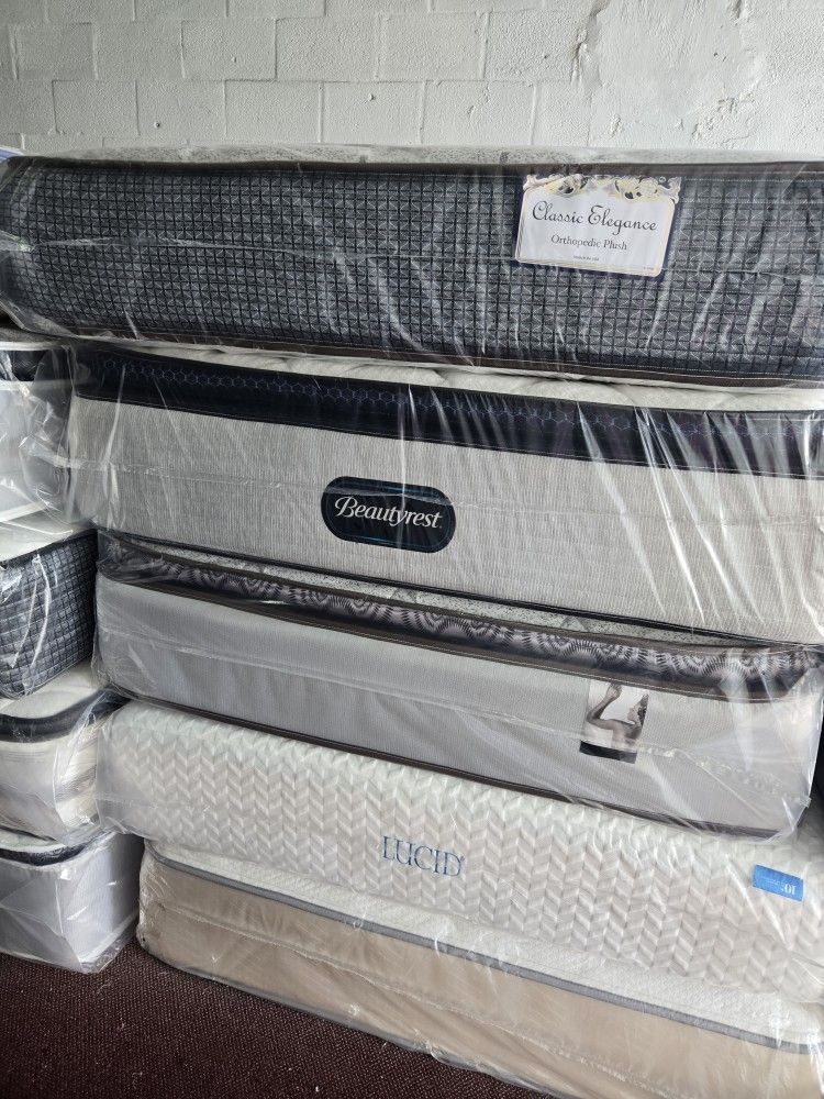 🏡🛌MATTRESSES COLCHONES AVAILABLES ALL STYLES AND SIZES BRAND NEW 🛌 ✨️