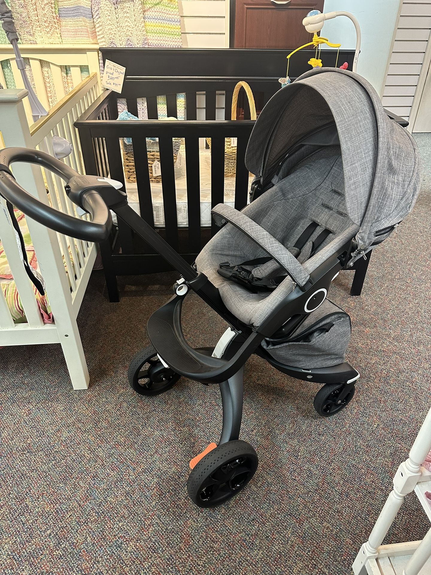 New Stokke Xplory Stroller With Bag, Raincover And Net