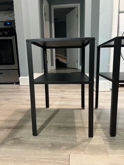 Metal End Tables / Nightstands