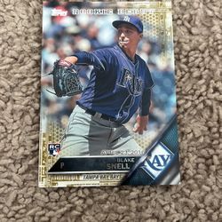 Blake Snell Rookie Debut Baseball Card