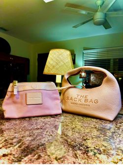 Like New Marc Jacobs The Mini Sack Bag (Ribbon Pink)