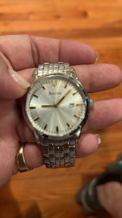 Bulova stainless Steel Watch