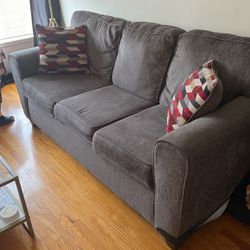 Comfy Grey Couch 