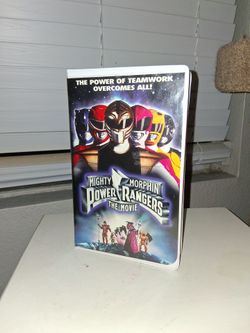 Mighty Morphin Power Rangers The Movie VHS