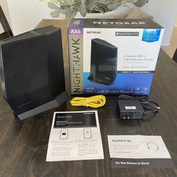NETGEAR Nighthawk Modem Router Combo (CAX30)