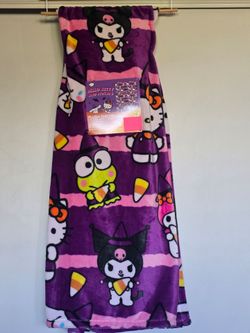 🎃 Hello Kitty Halloween Blanket 🎃