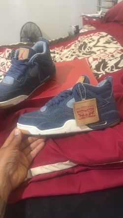 Jordan 4 Blue LEVIS