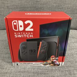 Nintendo Switch 2 Mario Kart World Bundle Brand New in the Box