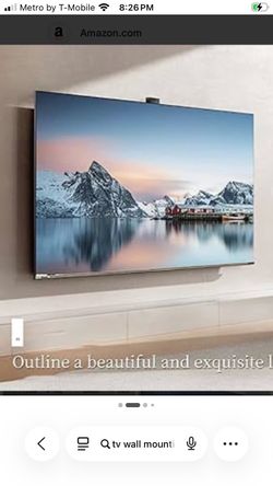 Tv wall mounting