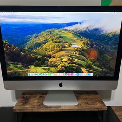 Apple iMac 5k 2019 27” “Core i5” 32GB RAM With Desk & Chair