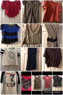 $1 each! Juniors clothing mixed sizes euc