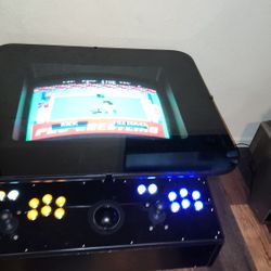 Custom Built Glass Bartop Arcade