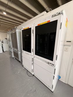 GE Monogram Refrigerator & Wine Sommelier 60”Inch Panel Ready