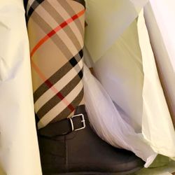 Authentic Burberry Rain Boots