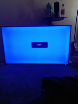 Flat Screen With Remote. TV Work Fine