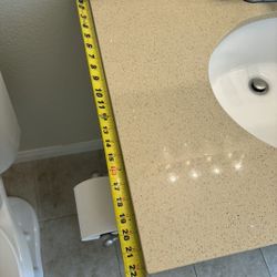 Counter Top Only With Sink And Faucet 