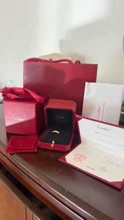 authentic cartier love ring