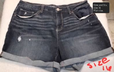 Ladies short size16 Time and Tru $8