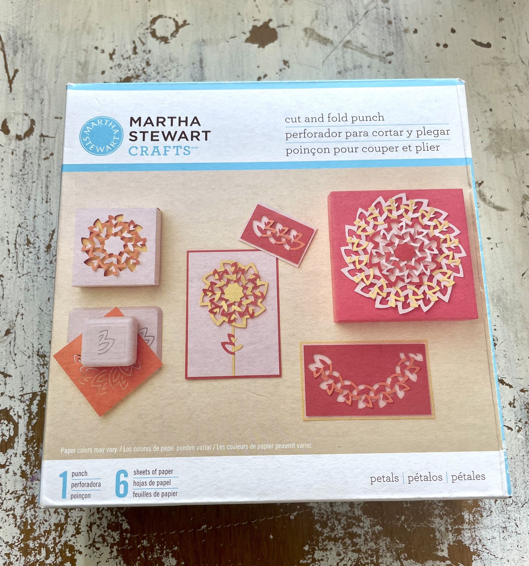 Martha Stewart Cut And Fold Punch