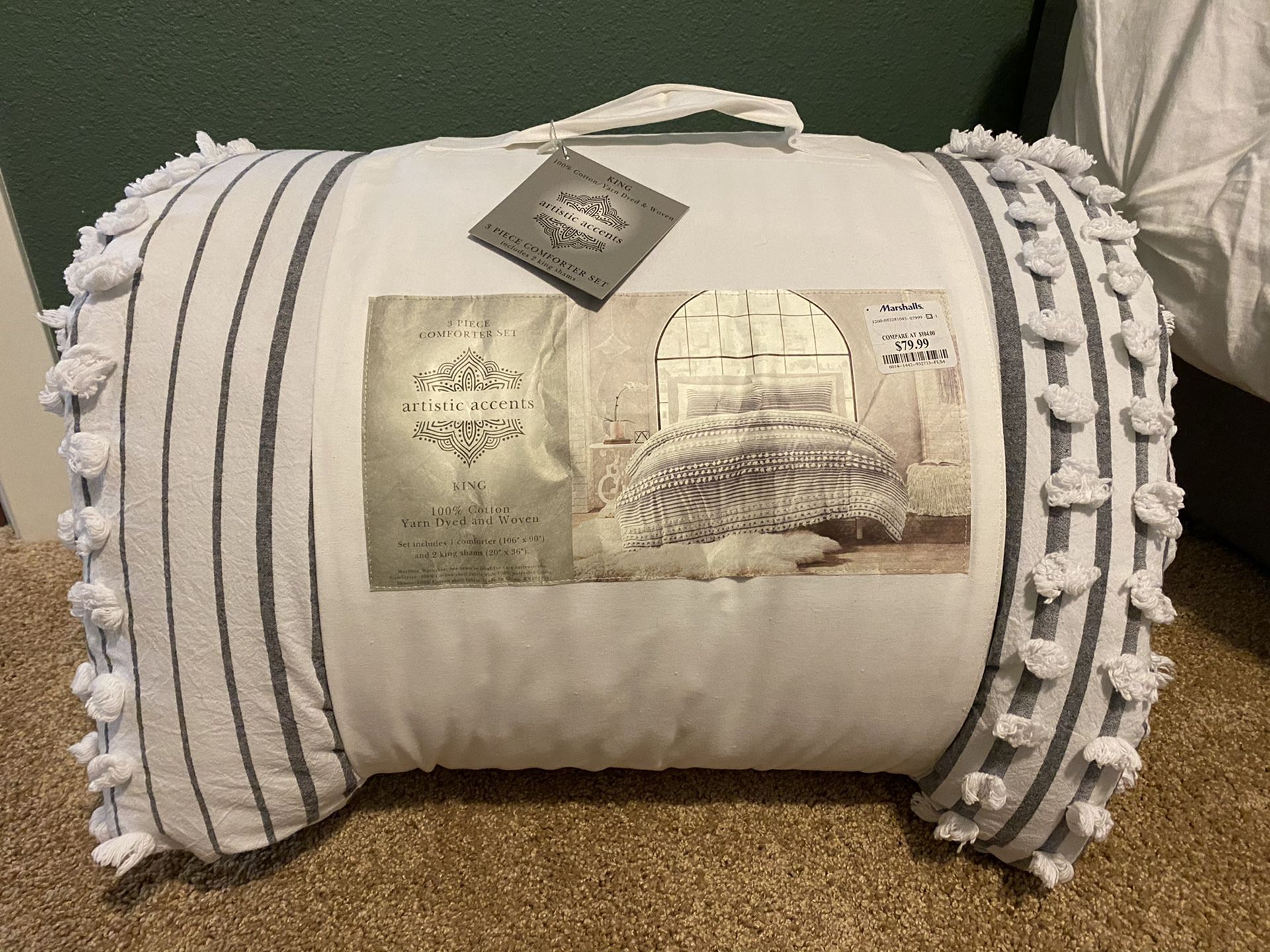 King comforter set/ blanket