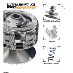 Can Am X3 KWI Ultra Shift Clutch’s 