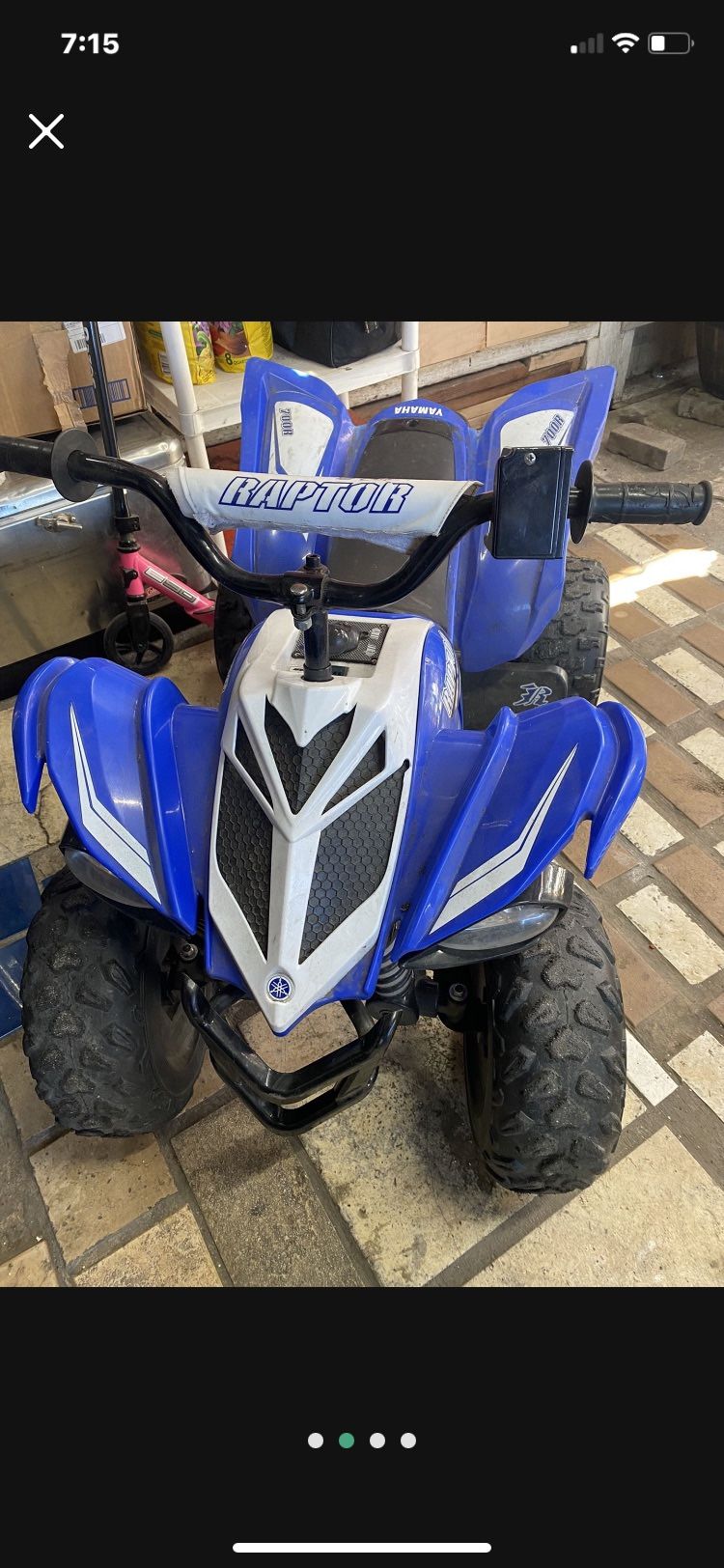 Yamaha Raptor For Kids Electric