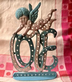 Vintage “Love” Earrings Holder